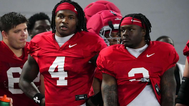 Ohio State Buckeyes running back/receiver/return man Legend Bey can throw a wrench into the team's backfield plans