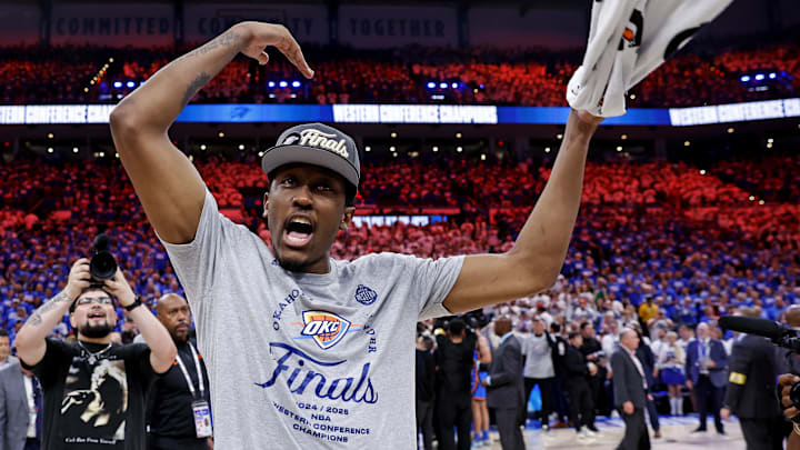 Oklahoma City Thunder forward Jalen Williams