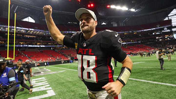 Atlanta Falcons quarterback Kirk Cousins 