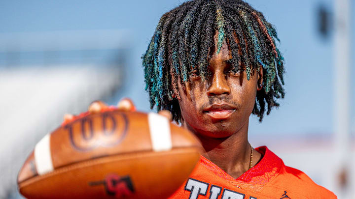 Trystan Haynes is pictured at Carl Albert High School in Oklahoma City on Tuesday, July 18, 2023.
