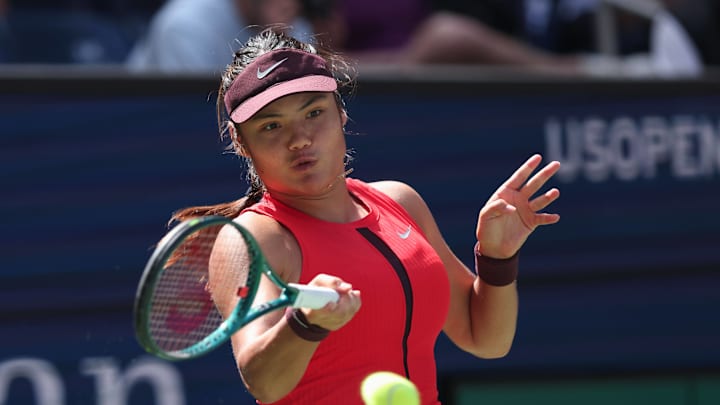 Emma Raducanu defeated Ena Shibahara in straight sets at the US Open.