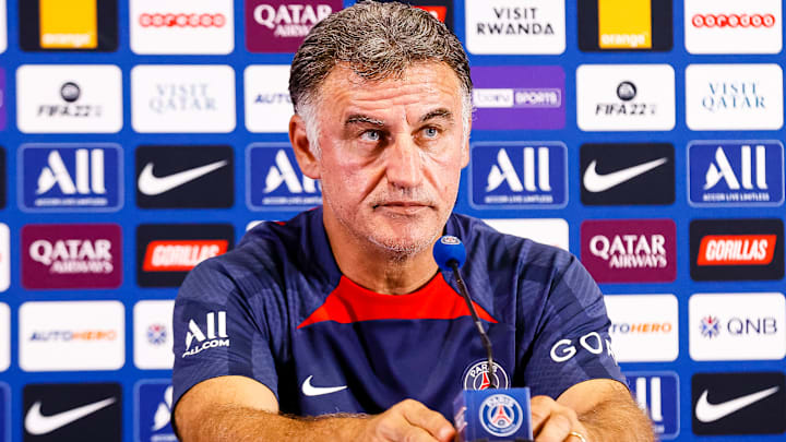 Christophe Galtier en conférence de presse