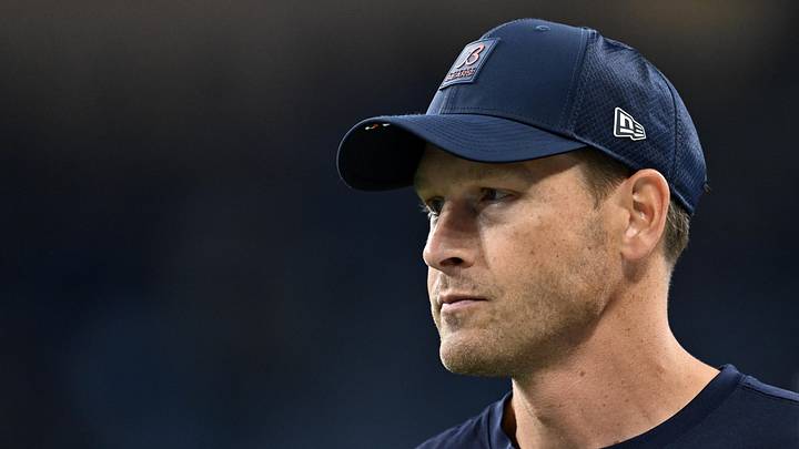 Chicago Bears head coach Ben Johnson