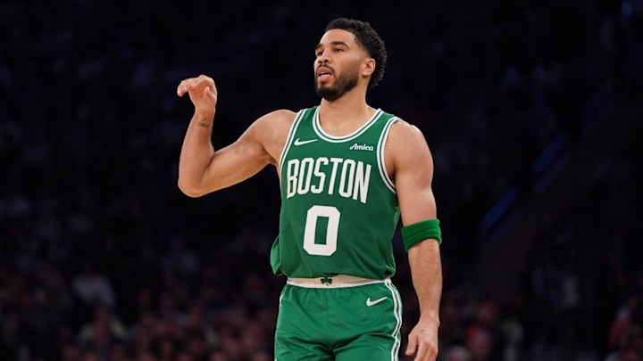 Jayson Tatum and the Celtics are favored to win the Eastern Conference.