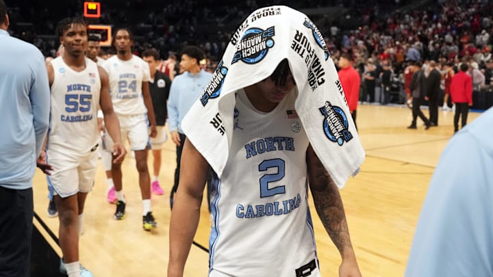 UNC basketball guard Elliot Cadeau