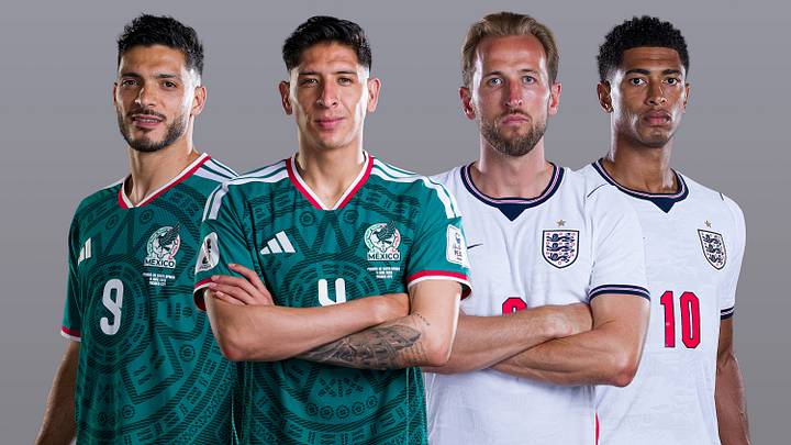 Raúl Jiménez, Edson Álvarez, Harry Kane y Jude Bellingham Raúl Jiménez, Edson Álvarez, Harry Kane y Jude Bellingham