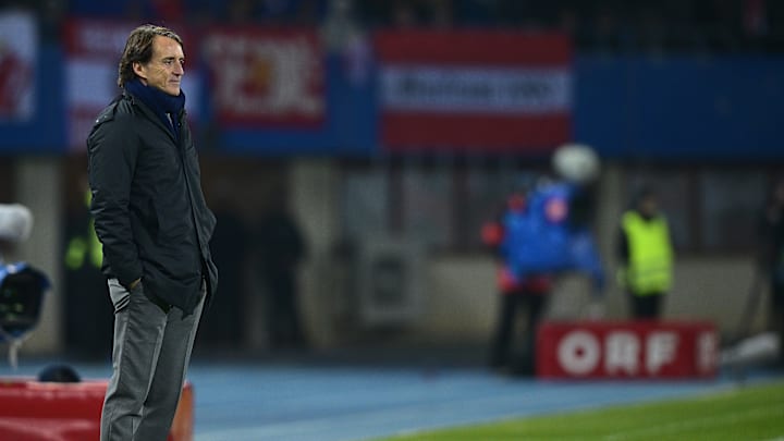 Roberto Mancini, commissario tecnico degli azzurri Roberto Mancini, commissario tecnico degli azzurri