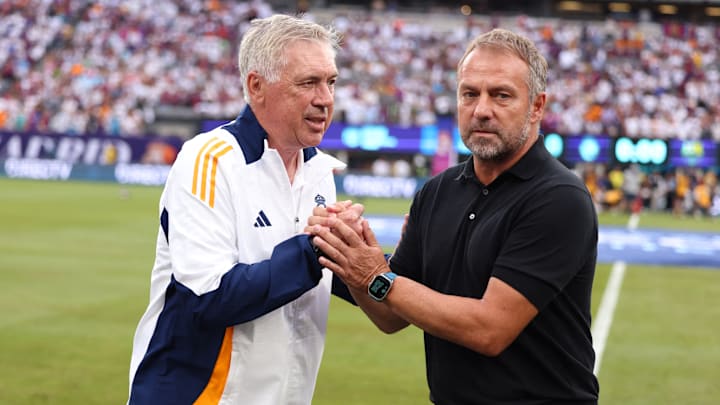 Carlo Ancelotti y Hansi Flick se verán las caras en El Clásico del Real Madrid vs. FC Barcelona