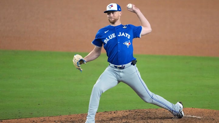 Toronto Blue Jays pitcher Eric Lauer.