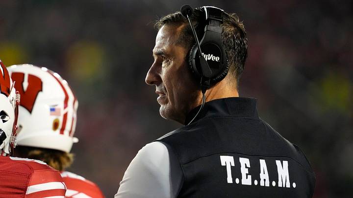 Wisconsin Badgers head coach Luke Fickell. Wisconsin Badgers head coach Luke Fickell.