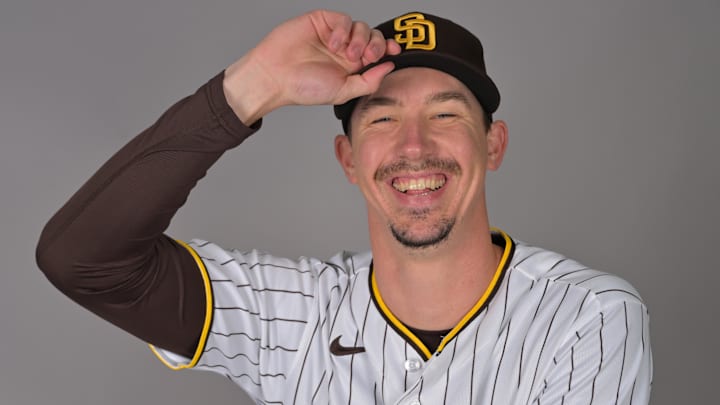 Feb 18, 2026; Peoria, AZ, USA; San Diego Padres pitcher Walker Buehler (10) during spring training photo day. Mandatory Credit: Jayne Kamin-Oncea-Imagn Images Feb 18, 2026; Peoria, AZ, USA; San Diego Padres pitcher Walker Buehler (10) during spring training photo day. Mandatory Credit: Jayne Kamin-Oncea-Imagn Images