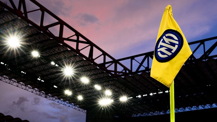 A general view of Giuseppe Meazza stadium (also known as San... A general view of Giuseppe Meazza stadium (also known as San...