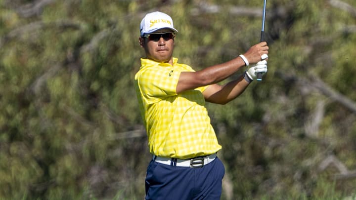 Hideki Matsuyama is the PGA Tour's first champion in 2025 by winning the Sentry. 