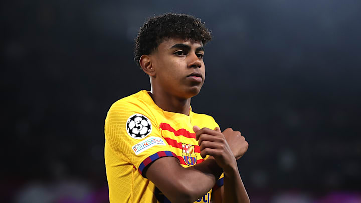 Lamine Yamal stand gegen PSG in Barças Startelf