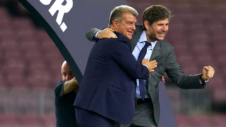 Mateu Alemany y Joan Laporta son los líderes de la directiva del FC Barcelona