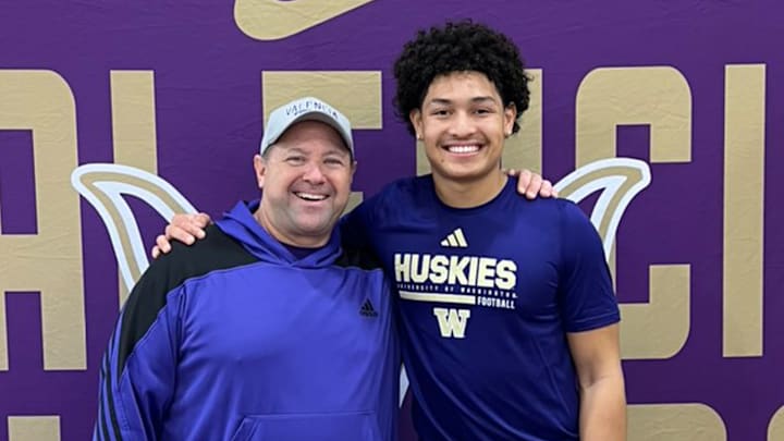 Brian Bonner, new UW running back, on sign day.