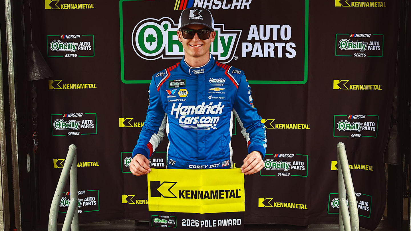 Corey Day Proving Doubters Wrong; Takes First Career O'Reilly Pole