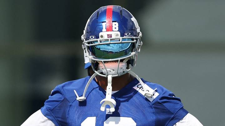 New York Giants wide receiver Darius Slayton New York Giants wide receiver Darius Slayton