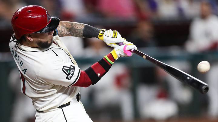 Arizona Diamondbacks catcher Jose Herrera (11) swings at a pitch on Sept. 15, 2024, at Chase Field in Phoenix. Arizona Diamondbacks catcher Jose Herrera (11) swings at a pitch on Sept. 15, 2024, at Chase Field in Phoenix.