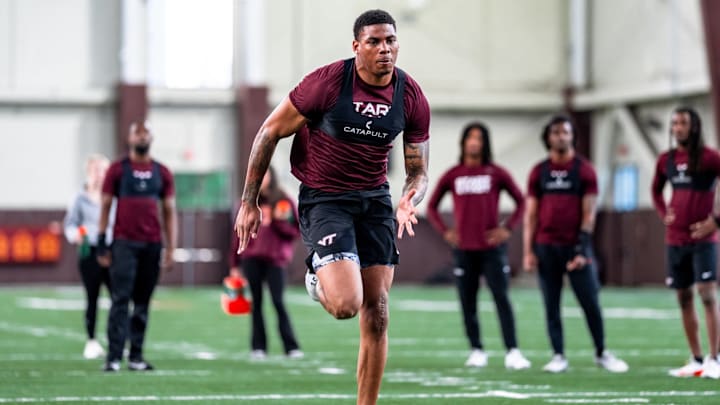 Gabe Williams preparing for his redshirt freshman year at Virginia Tech Gabe Williams preparing for his redshirt freshman year at Virginia Tech