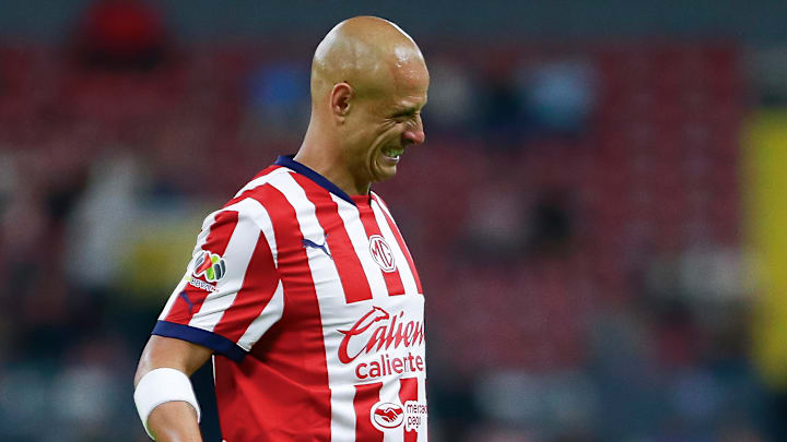 Javier 'Chicharito' Hernández tuvo opciones para marcar Javier 'Chicharito' Hernández tuvo opciones para marcar