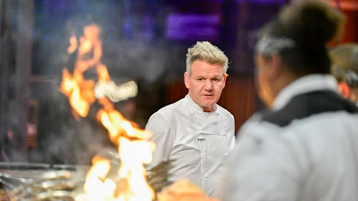 HELL'S KITCHEN: Gordon Ramsay in the HELL'S KITCHEN “Hell At The Pass” episode airing Thursday, Jan. 23 (8:00- 9:01PM ET/PT) on FOX. CR: FOX. ©2025 FOX Media LLC.
