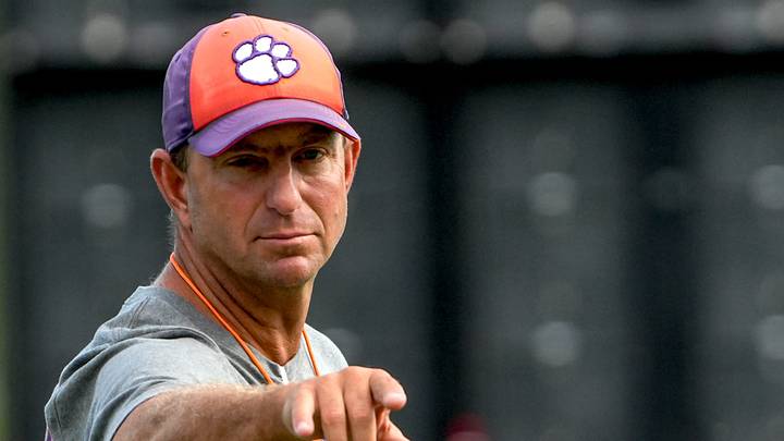 Ahead of Clemson's season opener against LSU, head coach Dabo Swinney called the state of college football "embarrassing." Ahead of Clemson's season opener against LSU, head coach Dabo Swinney called the state of college football "embarrassing."