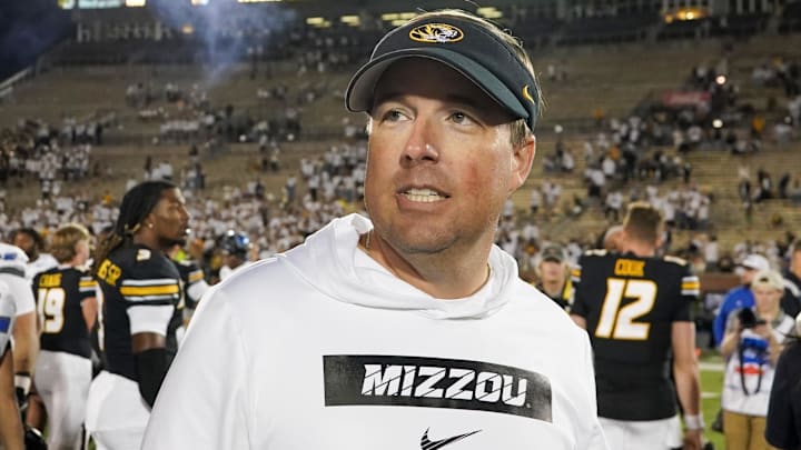 Missouri coach Eli Drinkwitz Missouri coach Eli Drinkwitz