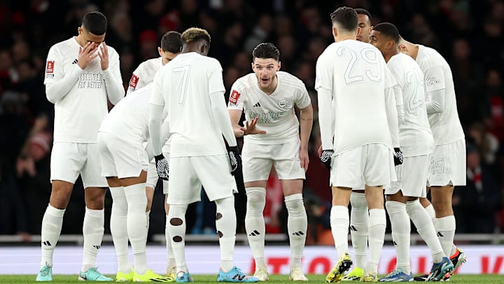 Arsenal have worn an all-white kit before