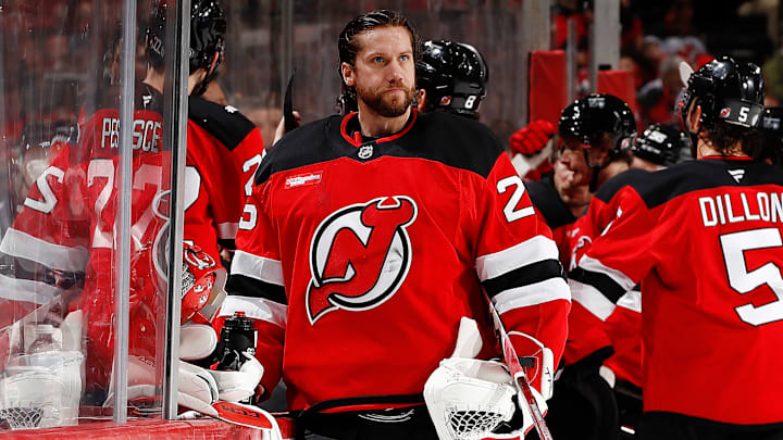 Jacob Markstrom, Boston Bruins v New Jersey Devils