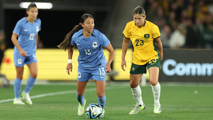 Selma Bacha a été l'une des meilleure française face à l'Australie Selma Bacha a été l'une des meilleure française face à l'Australie
