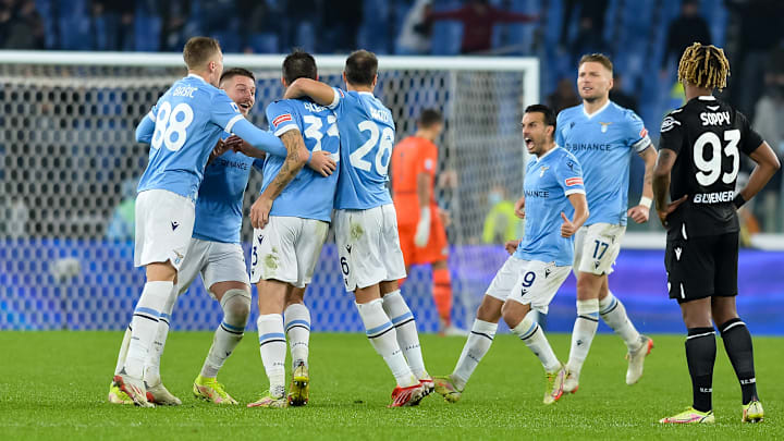 On a eu le droit à un match incroyable entre la Lazio Rome et l'Udinese.