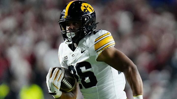 Iowa Hawkeyes running back Xavier Williams (26)