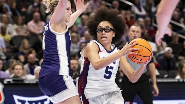 TCU Horned Frogs guard Olivia Miles. TCU Horned Frogs guard Olivia Miles.