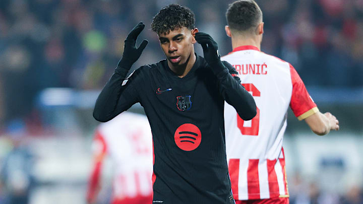 FK Crvena Zvezda v FC Barcelona - UEFA Champions League 2024/25 League Phase MD4