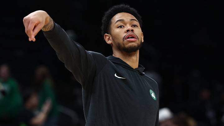 Jan 30, 2026; Boston, Massachusetts, USA; Boston Celtics guard Anfernee Simons (4) shoots before their game against the Sacramento Kings at TD Garden. Mandatory Credit: Winslow Townson-Imagn Images Jan 30, 2026; Boston, Massachusetts, USA; Boston Celtics guard Anfernee Simons (4) shoots before their game against the Sacramento Kings at TD Garden. Mandatory Credit: Winslow Townson-Imagn Images