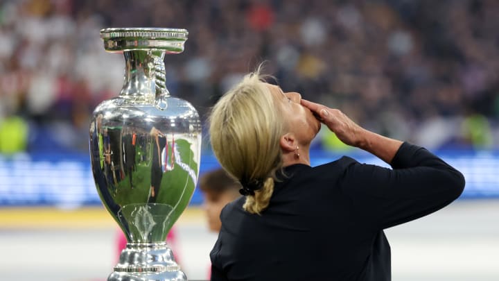 Heidi Beckenbauer bei der Eröffnungsfeier der EM 2024