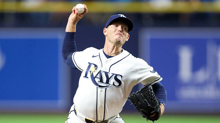 May 18, 2026; St. Petersburg, Florida, USA; Tampa Bay Rays pitcher Chase Solesky (72) throws a pitch against the Baltimore Orioles in the sixth inning at Tropicana Field. Mandatory Credit: Nathan Ray Seebeck-Imagn Images May 18, 2026; St. Petersburg, Florida, USA; Tampa Bay Rays pitcher Chase Solesky (72) throws a pitch against the Baltimore Orioles in the sixth inning at Tropicana Field. Mandatory Credit: Nathan Ray Seebeck-Imagn Images