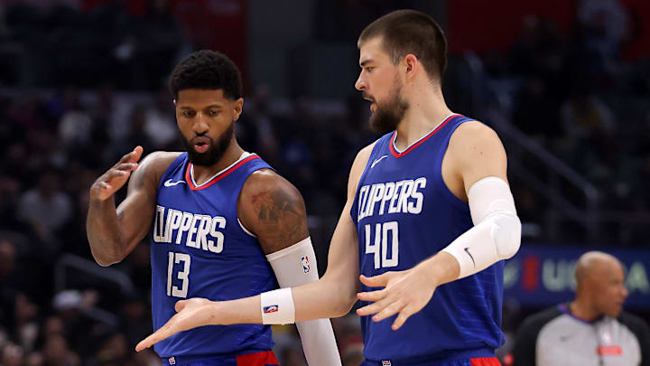 Paul George, Ivica Zubac, LA Clippers