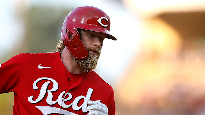Cincinnati Reds outfielder Jake Fraley