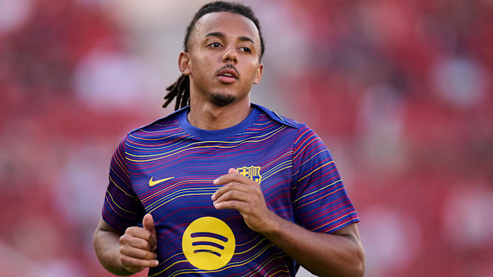 Jules Koundé est l'une des stars du Barça. Jules Koundé est l'une des stars du Barça.