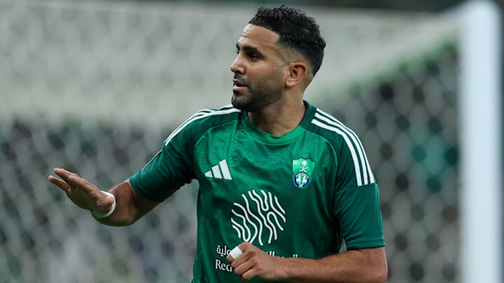 Riyad Mahrez, fan de l'OM.