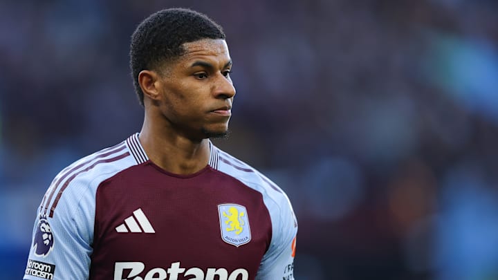 Marcus Rashford has impressed for Aston Villa