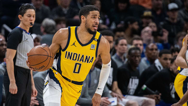 Indiana Pacers guard Tyrese Haliburton.