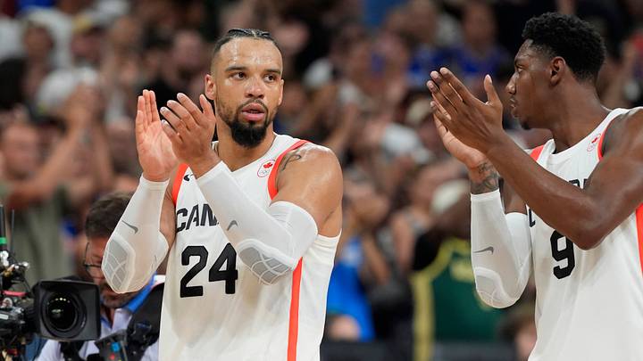 Villeneuve-d'Ascq, France; Canada small forward Dillon Brooks (24) 