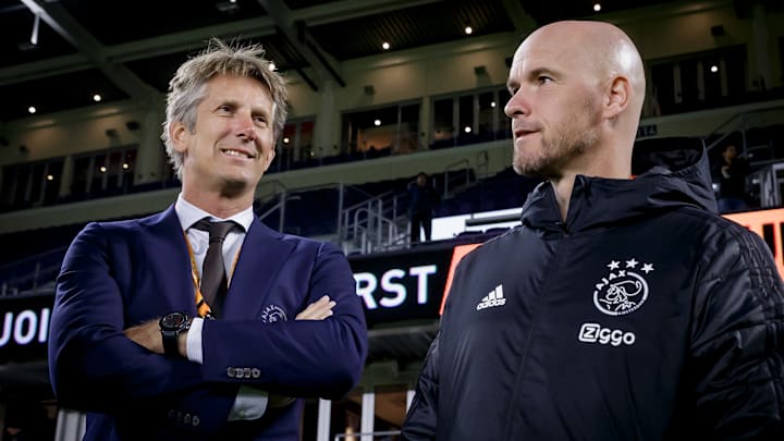 Edwin van der Sar and Erik ten Hag