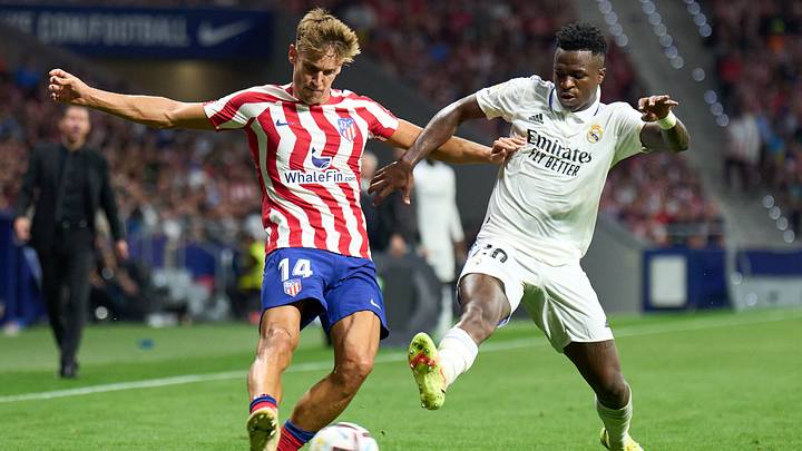 Marcos Llorente y Vinicius Junior