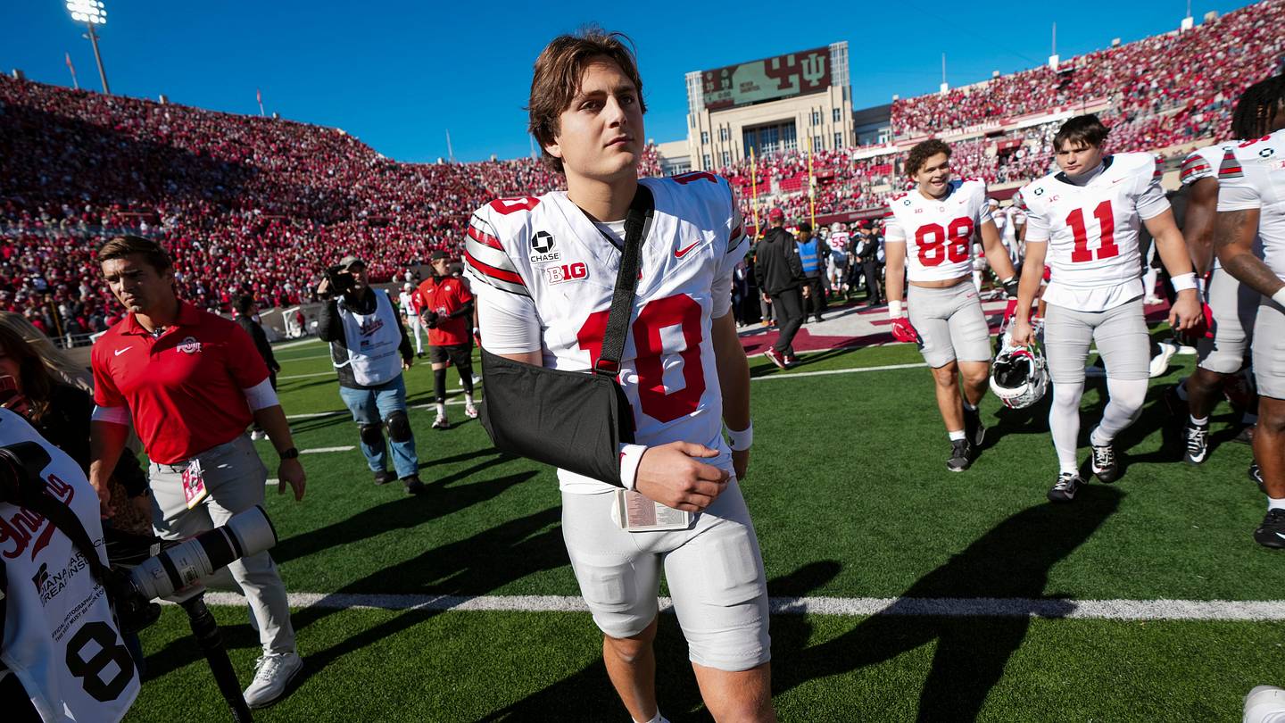 Where Do the Buckeyes Go From Here After Julian Sayin's Injury in Indiana Win?