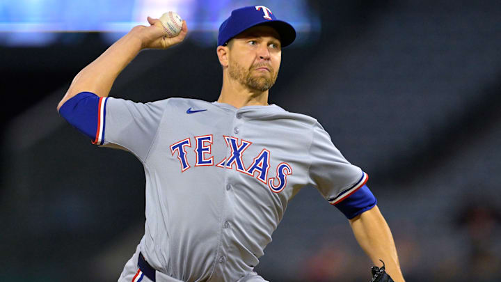Texas Rangers v Los Angeles Angels