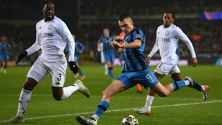 Club Brugge KV v Aston Villa FC - UEFA Champions League 2024/25 Round of 16 First Leg